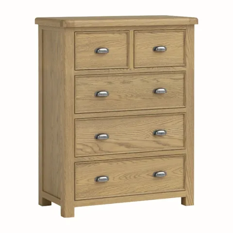 Dorchester Oak 2 over 3 Chest