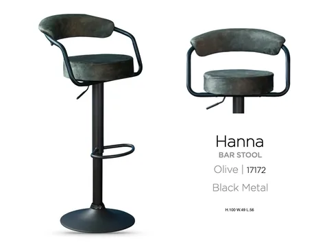 Hanna Bar Stool Olive