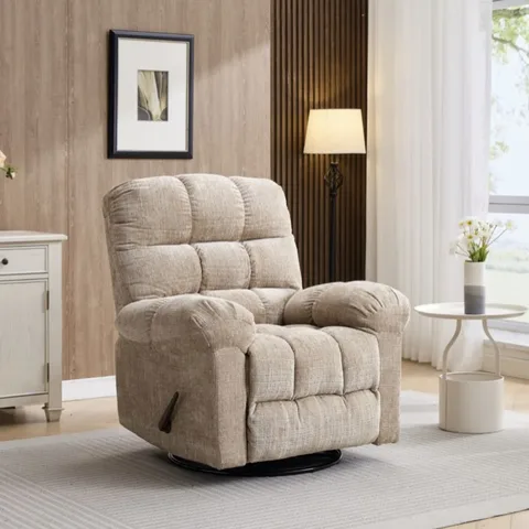 Cloud Swivel Chair Beige