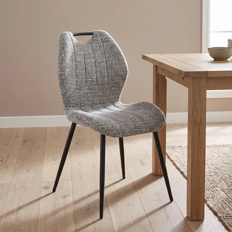 Turin Dining Chair - Light Grey