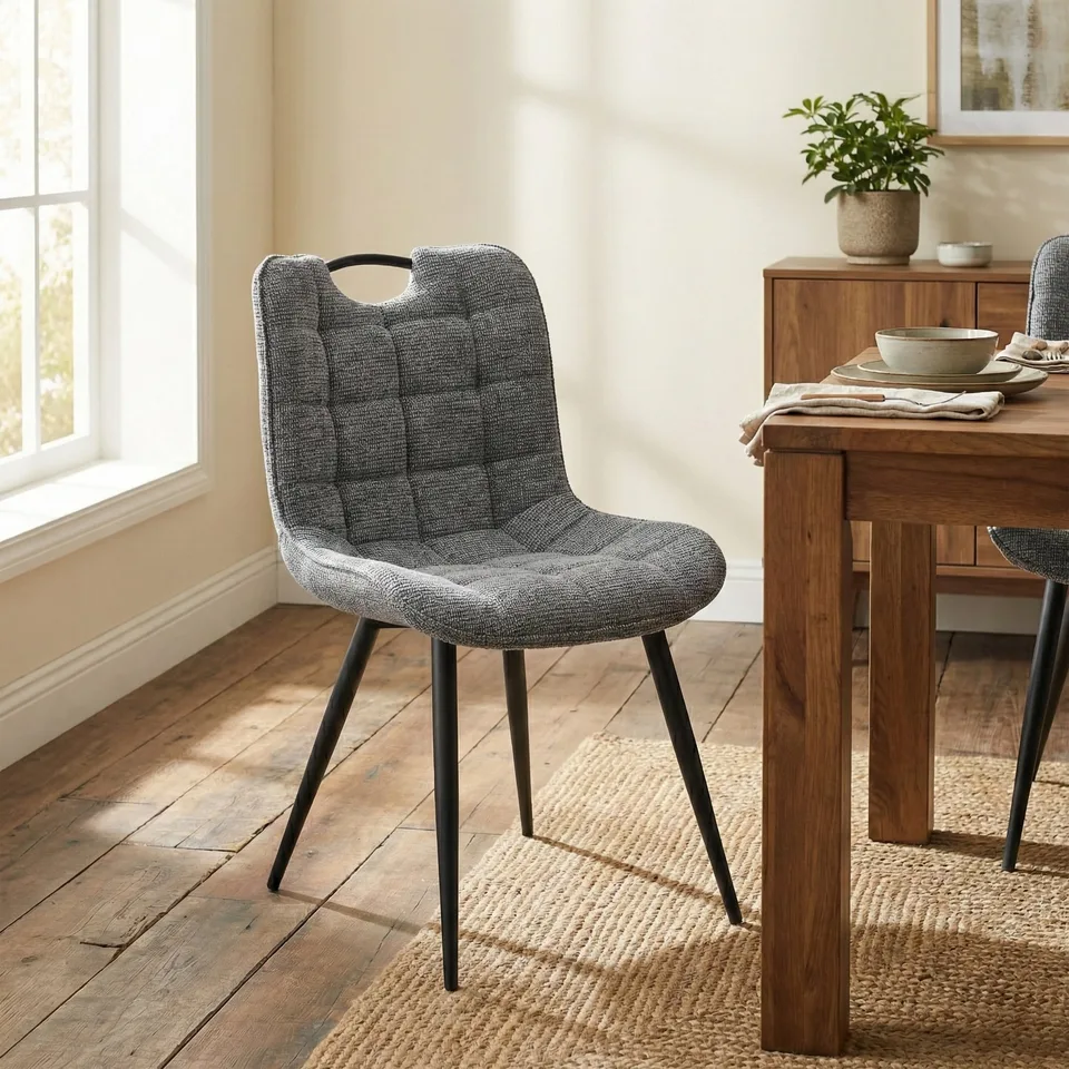 Symphony Dining Chair Dark Grey
