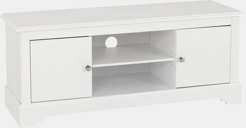 Stratford 2 Door Tv Unit - White