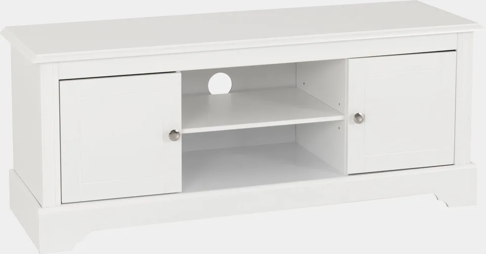 Stratford 2 Door Tv Unit - White