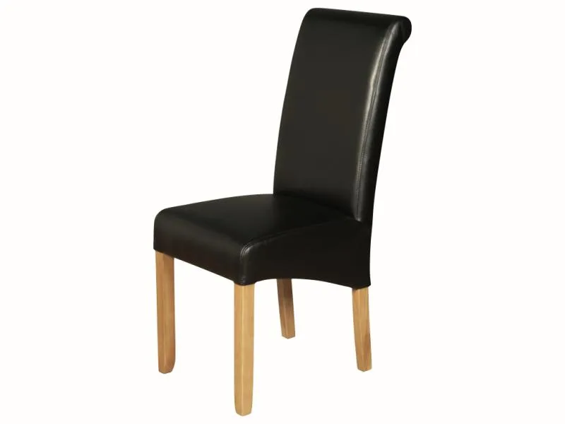 Sophie Oak Chair Black KD