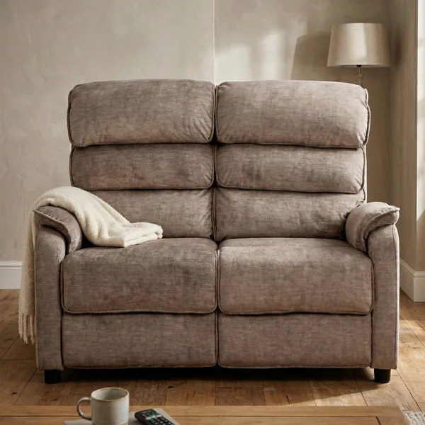 Savoy 2 Seater Fixed Taupe