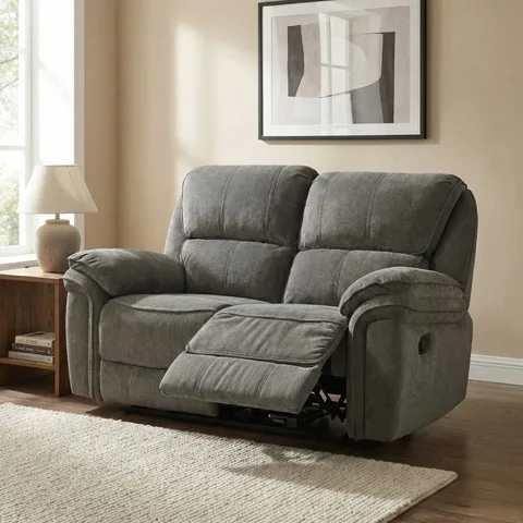 Westbury 2 Seater Manual Recliner Stone