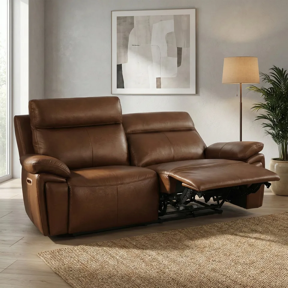 Ashby 2.5 Seater Electric Tan