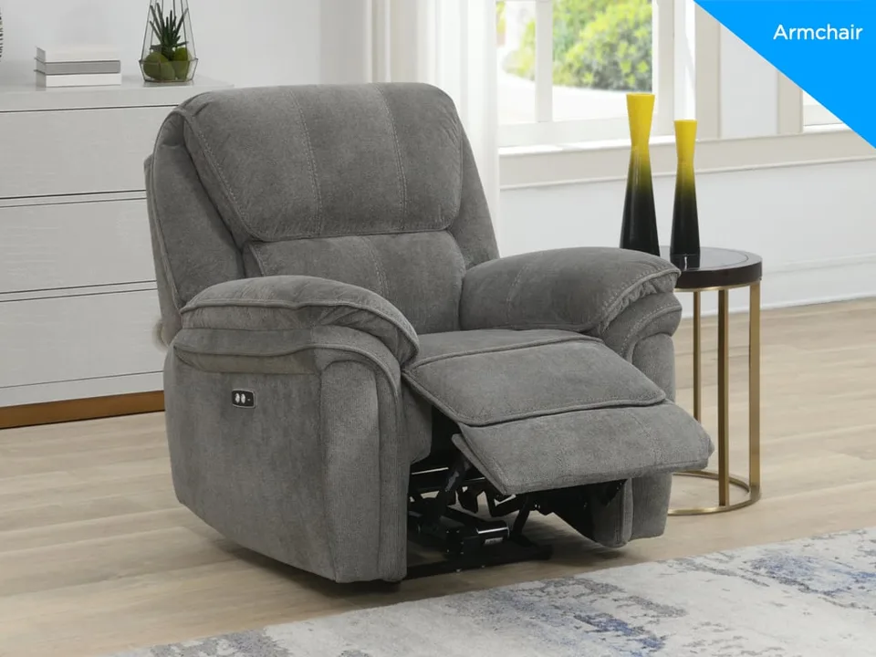 Westbury Chair Electric Recliner Stone