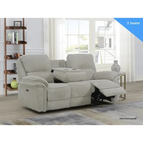 Westbury 3 Seater Electric Recliner Beige