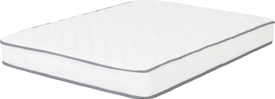 Yasmin 4'6" Roll Up Mattress 20Cm (Pocket Spring) - White