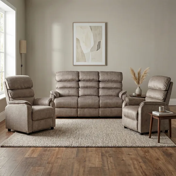 Savoy 3+1+1 Fixed Taupe