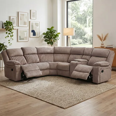 Morgan Corner Suite Taupe