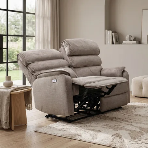 Savoy 2 Seater Electric Taupe