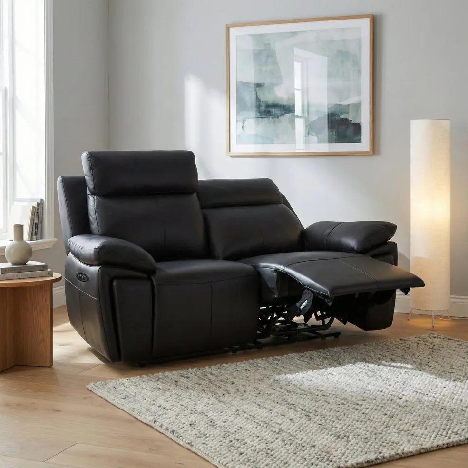 Ashby 2 Seater Electric Black