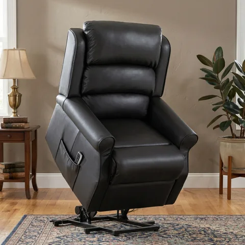 Windsor L&T Dual Motor - Black Leather