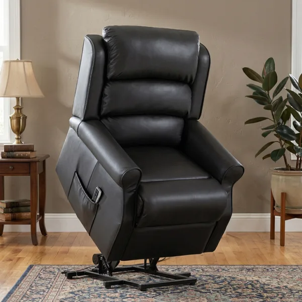 Windsor L&T Dual Motor - Black Leather