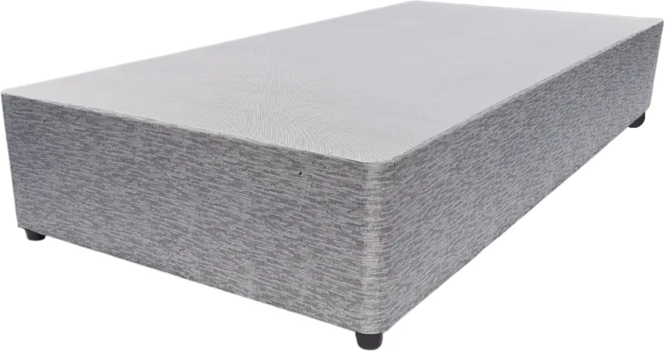 Sophie 3' Divan Base - Grey Fabric
