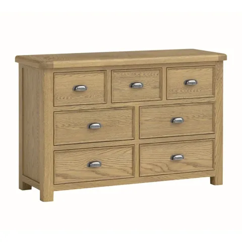 Dorchester Oak 3 over 4 chest