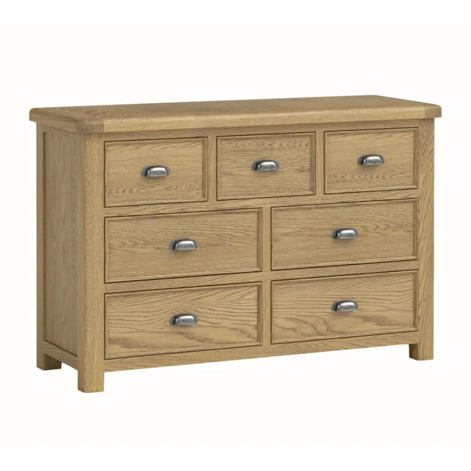 Dorchester Oak 3 over 4 chest