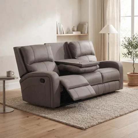 Silverton 3 Seater W/Console Taupe