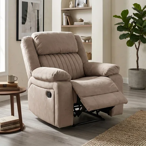 Morgan Chair Recliner Taupe