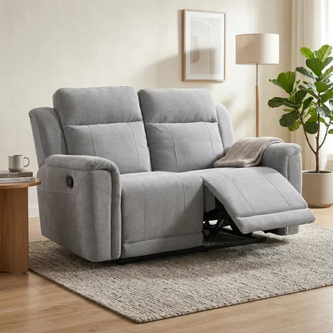 Somerton 2 Seater Light Grey