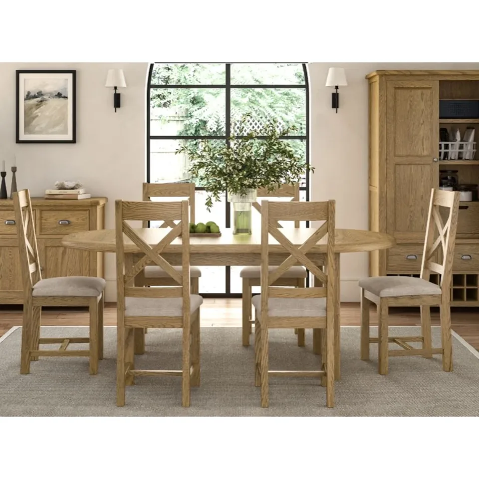 Dorchester Oak 160cm Dining Set