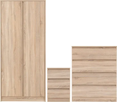 Malvern Trio - Sonoma Oak Effect