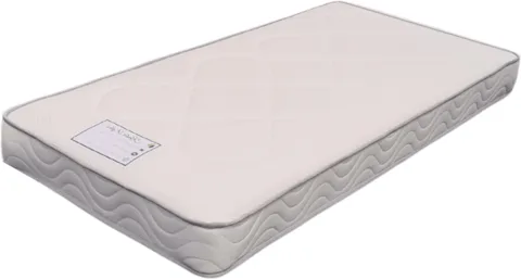Kinder Reflex 3' Mattress - White/Grey Edging
