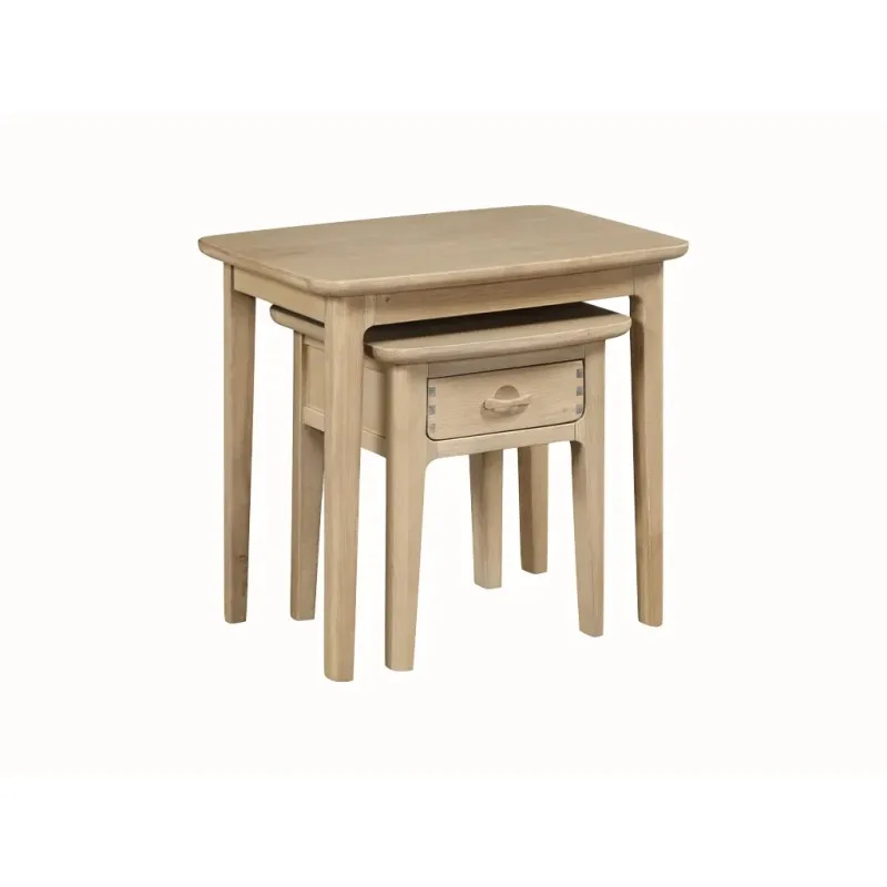 Cotswold Oak Nest of 2 Tables