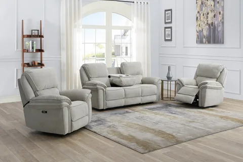 Westbury Electric Reclining 3+1+1 Beige
