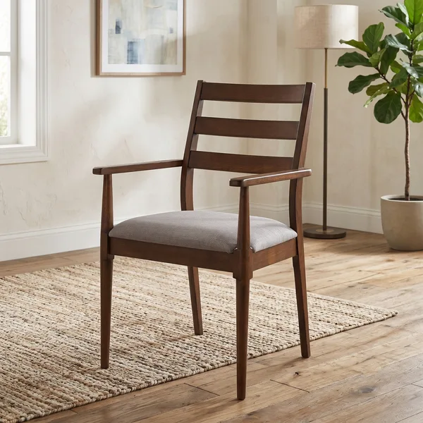Orlando Walnut Carver Chair