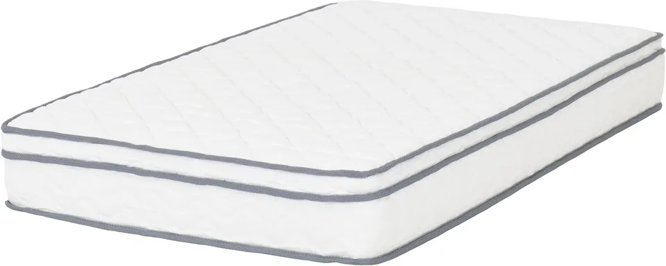 Yasmin 4'6" Roll Up Mattress 24Cm (Pocket Spring) - White