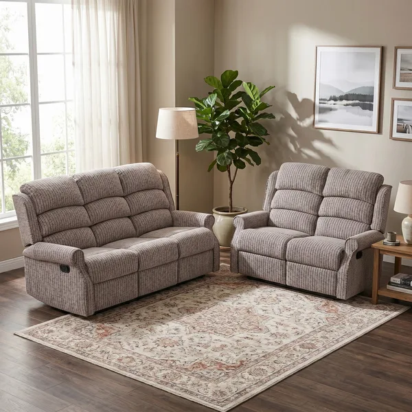 Windsor 3+2 Recliner Latte