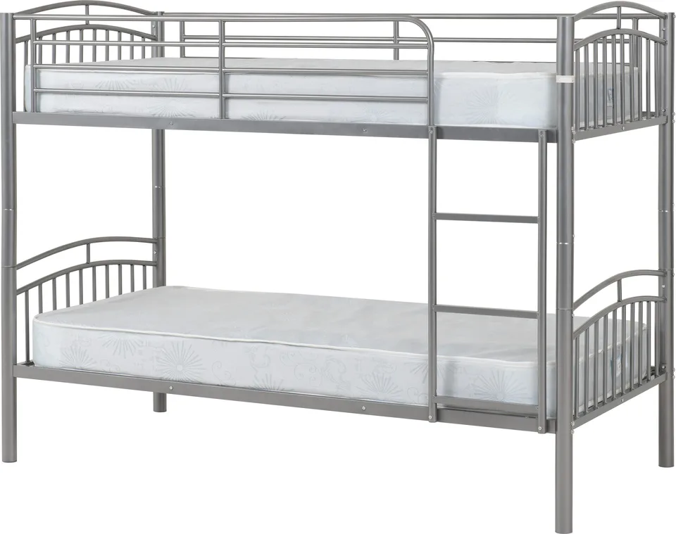 Ventura 3' Bunk Bed - Silver