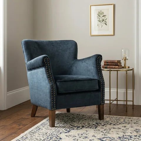 Harlow Armchair Vogue Deep Ocean