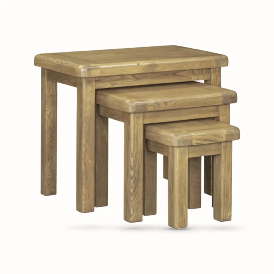 Dorchester Oak Nest of Tables