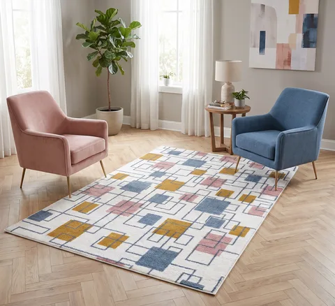 Aspire Rug - 160 × 220 cm - Coral