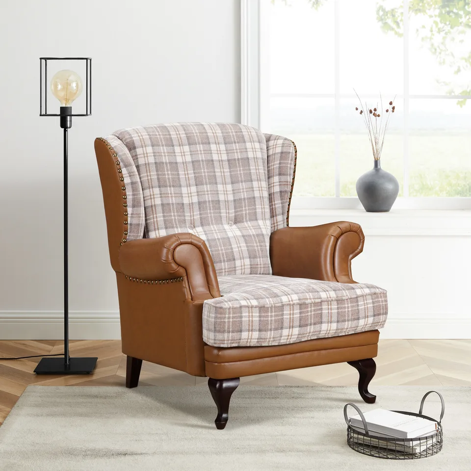 Imperial Fabric Wingchair