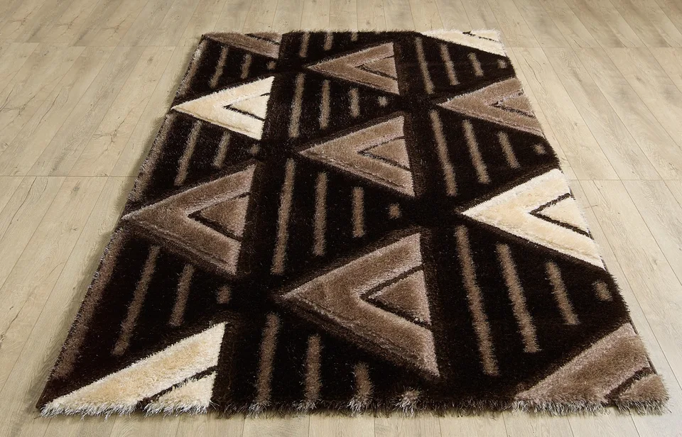 Venus Rug - 120 × 170 cm - Beige Brown