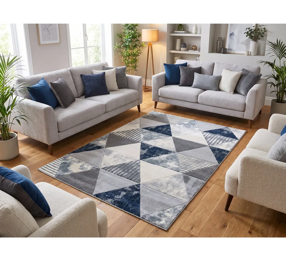 Mason Rug - 120 × 170 cm - 108 Grey Blue