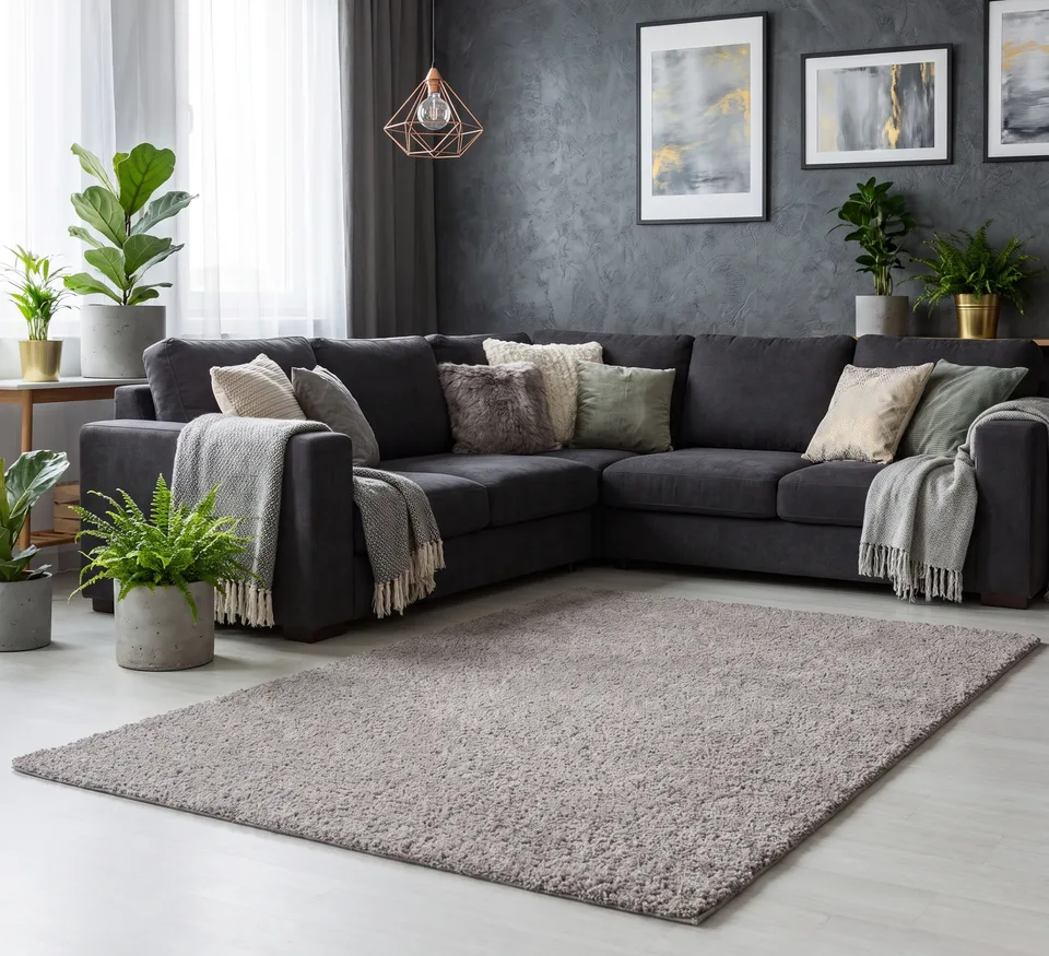Empire Rug - 160 × 220 cm - Grey
