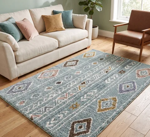 Alaska Rug - 80 × 150 cm - 2 - 104 Blue