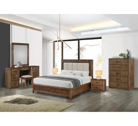 Vienna Bed - 5ft - Cream