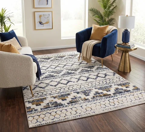 Aspire Rug - 120 × 170 cm - Silver