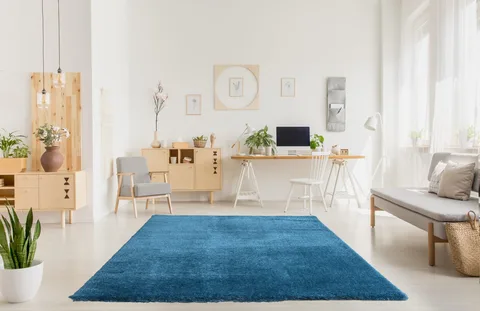 Prada Rug - 80 × 150 cm - Aquamarine