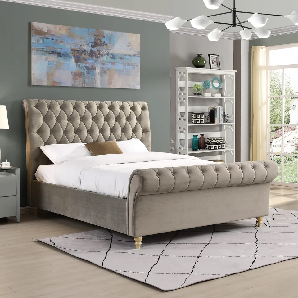 Kilkenny Bed - 5ft, Mink