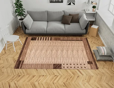 Twist Rug - 120 × 170 cm - Brown T1009