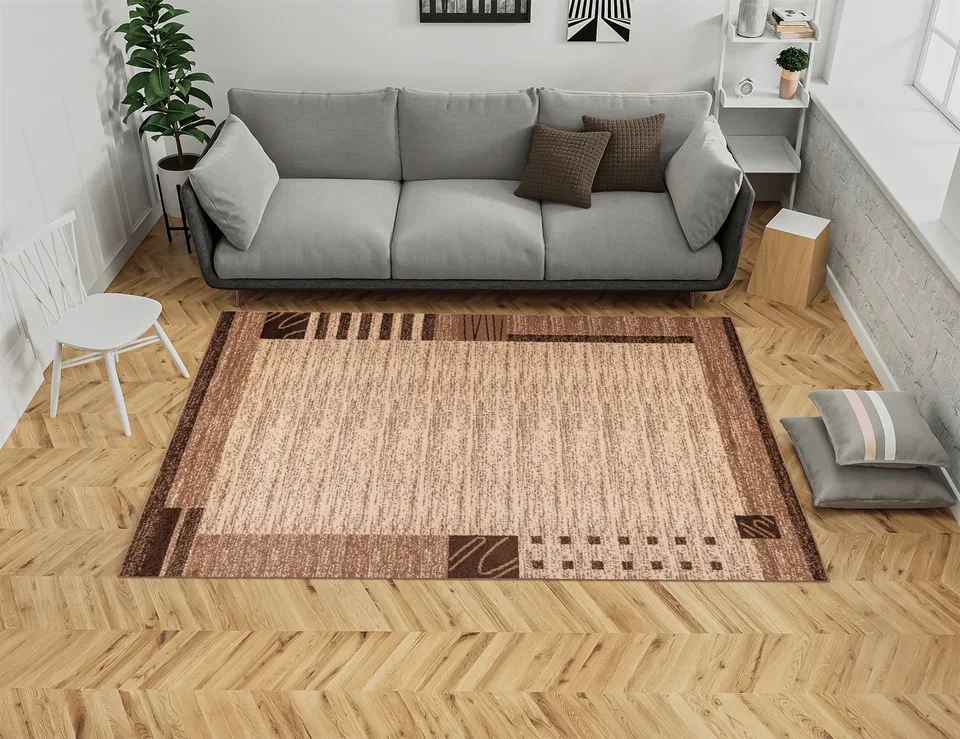 Twist Rug - 120 × 170 cm - Brown T1009