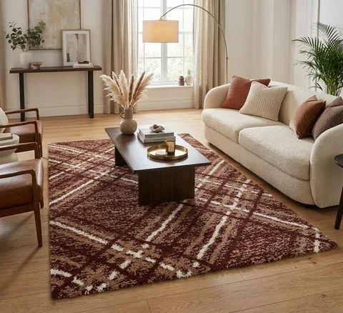 Blaze Rug - 80 × 150 cm - Ivory Orange 01